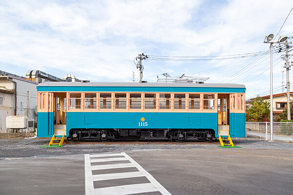 改修した1115号車