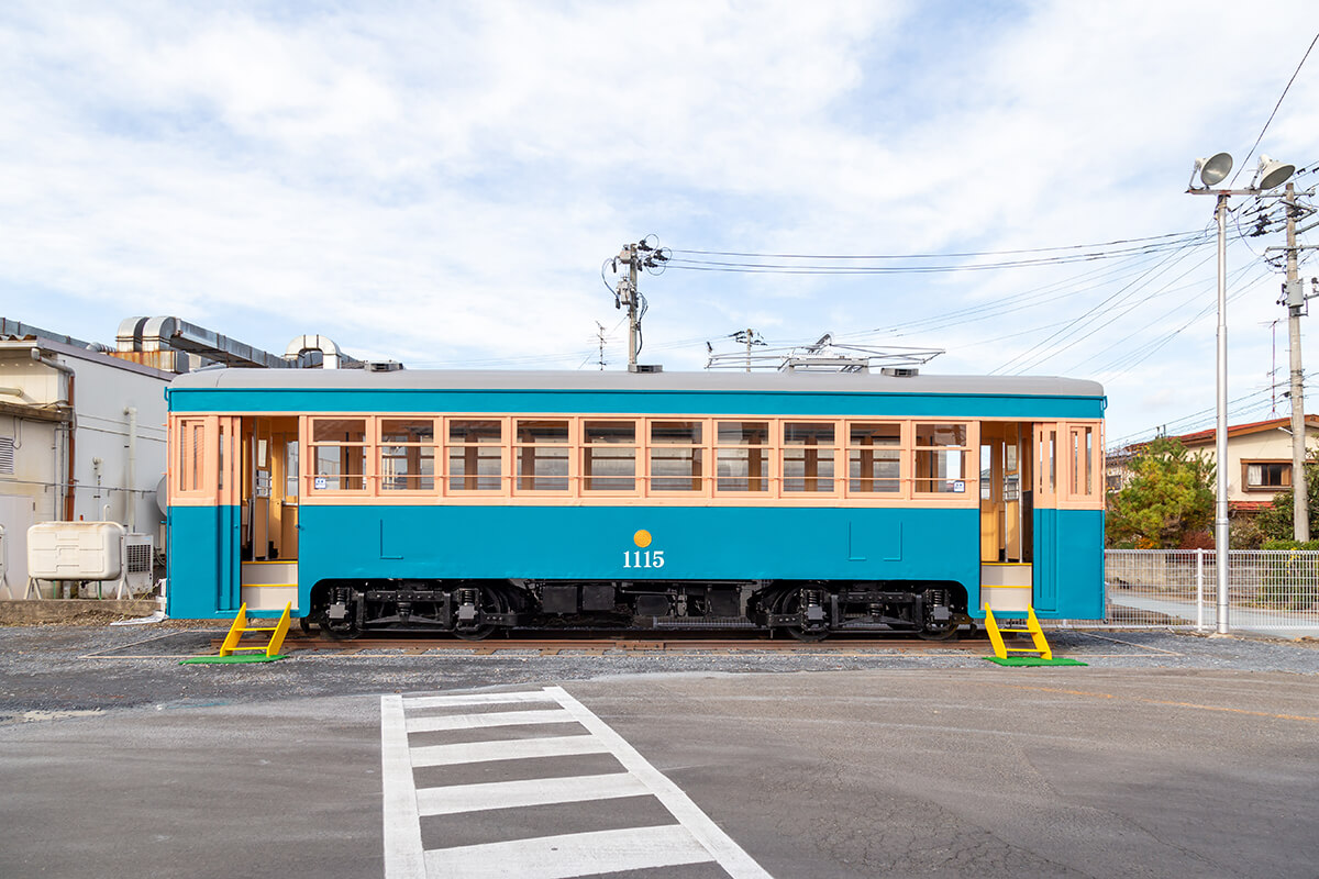 改修した1115号車