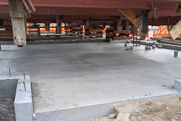 復旧工事の様子