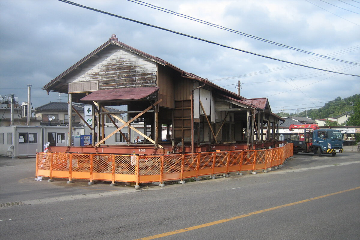 復旧工事の様子