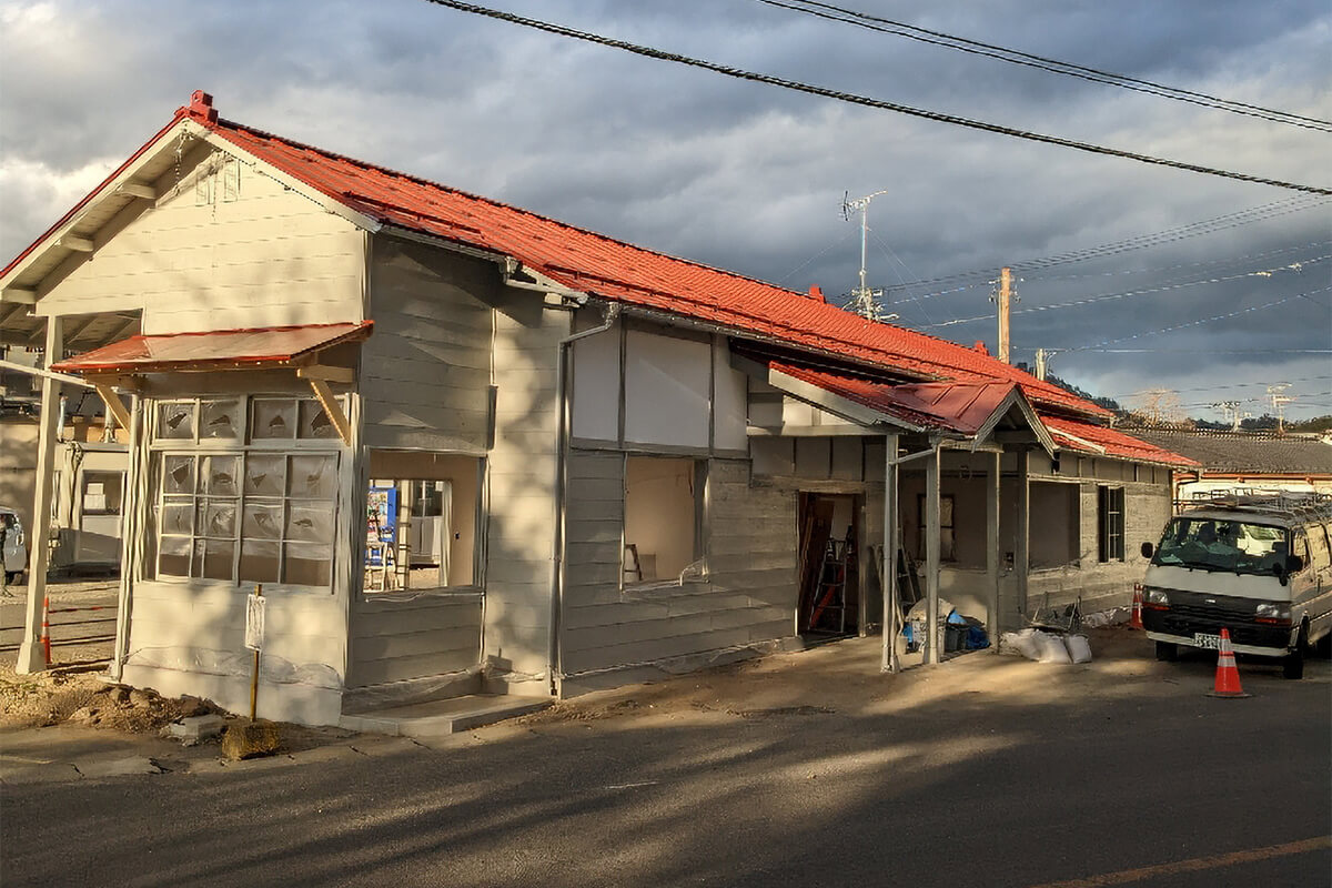 復旧工事の様子