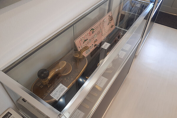 路面電車施設内の様子